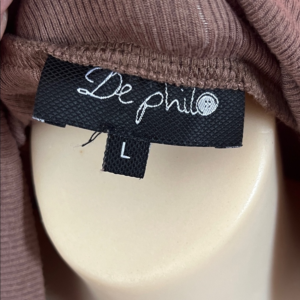EUC Women's unique Taupe Open Front cardigan - Picture 2 of 13